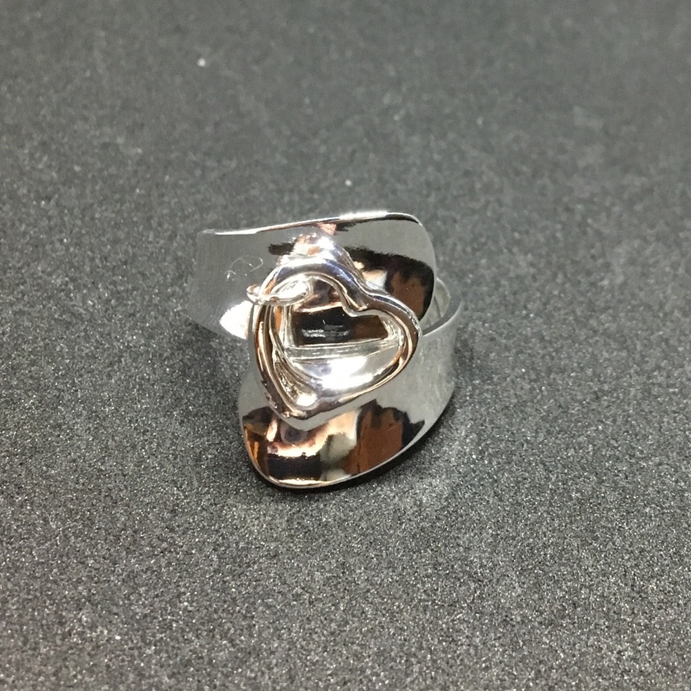 R#4 925 Sterling Silver Resizable Locket Ring